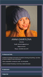 Mobile Screenshot of gavrylova.com